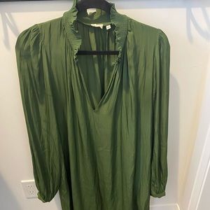 Wilfred emerald dress